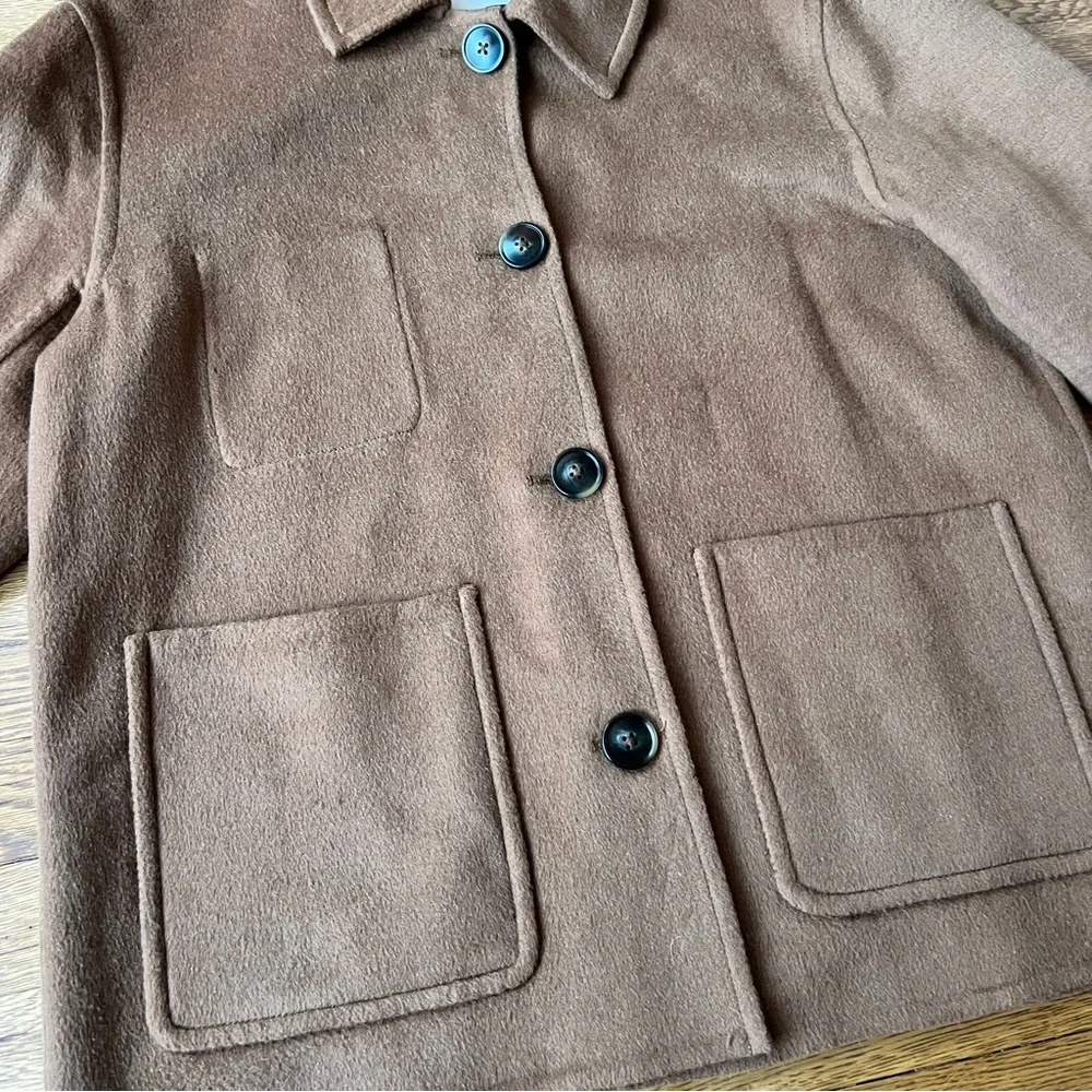MODREF Brown Button-Up Jacket - Picture 4 of 6